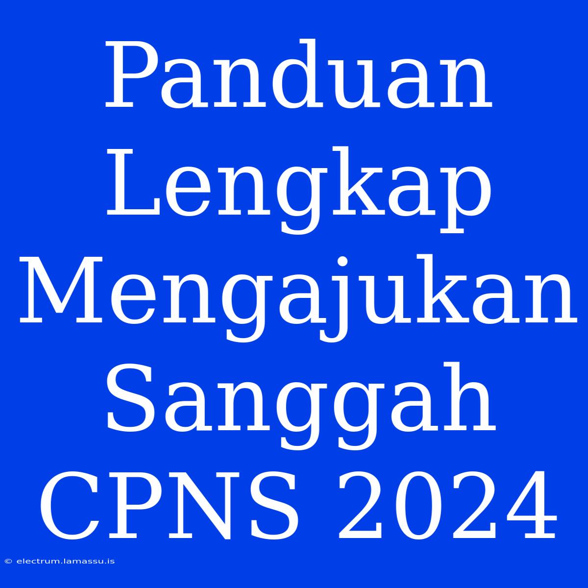 Panduan Lengkap Mengajukan Sanggah CPNS 2024